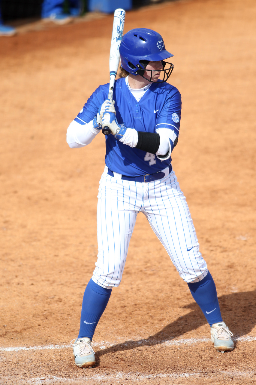 Rachael Metzger.

The University of Kentucky softball team beat Indiana on Wednesday, March 14th, 2018, at John Cropp Stadium in Lexington, Ky.

Photo by Quinn Foster I UK Athletics