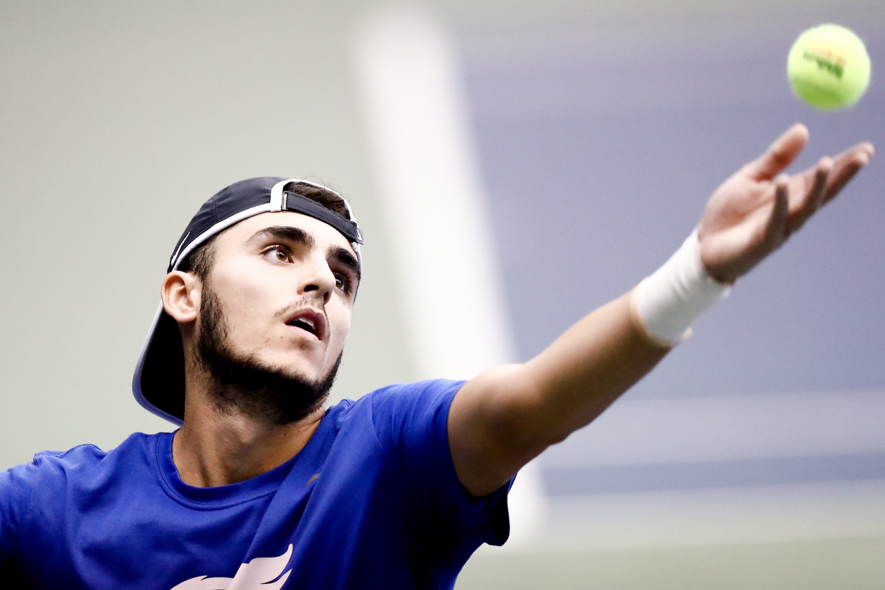 ENZO WALLART.

The University of Kentucky men's tennis team host IUPUI. 


Photo by Elliott Hess | UK Athletics