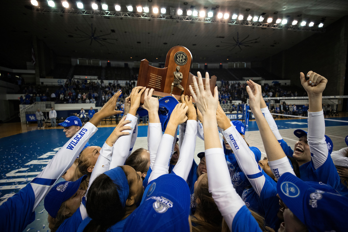 as Kentucky defeated  Auburn 3-0 on November 24, 2018.  Photo by Mark Cornelison | UKphoto