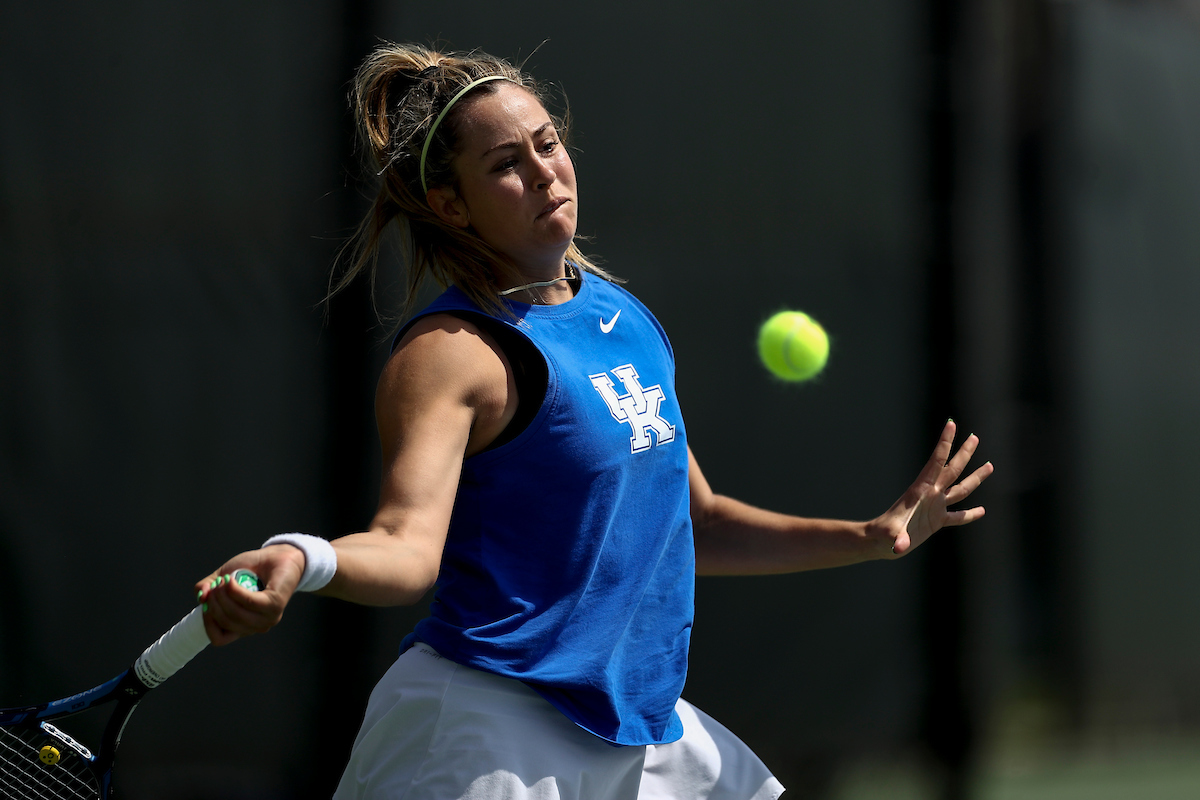 Carla Girbau.

Kentucky loses to South Carolina 4-2.

Photos by Chet White | UK Athletics