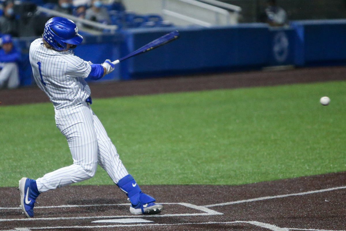 John Rhodes.

Kentucky beats Florida 7 - 5.

Photo by Sarah Caputi | UK Athletics