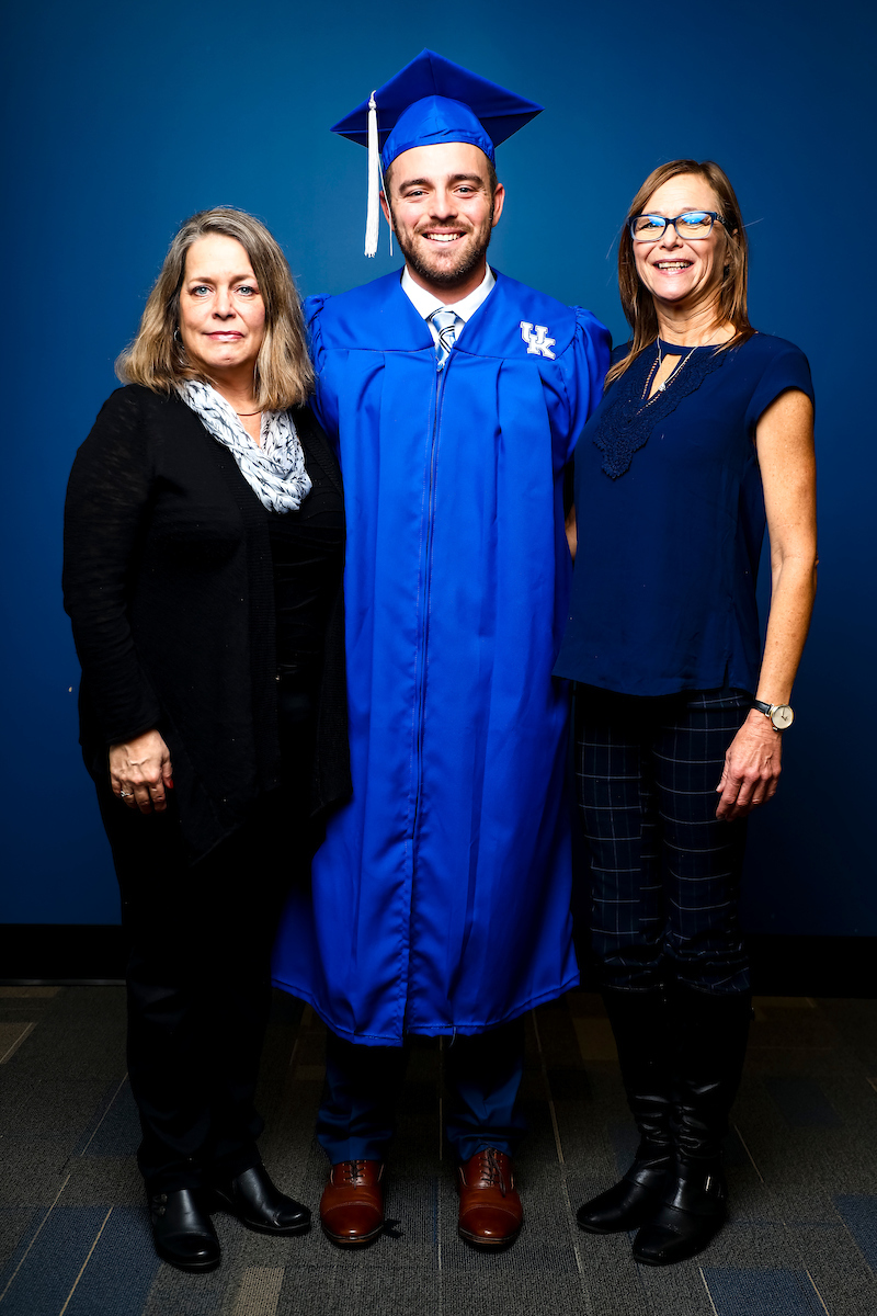 Ben Aklinski.

December 2021 Graduation Photos.

Photo by Eddie Justice | UK Athletics