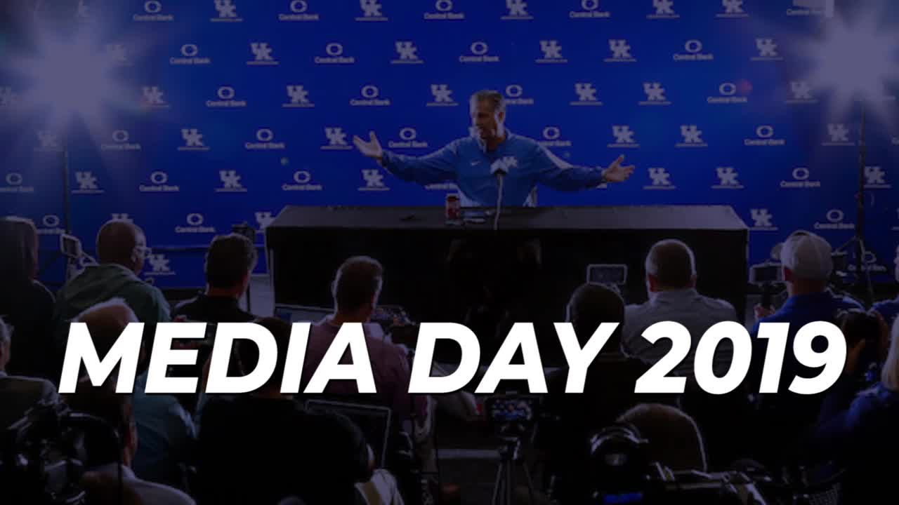 MBB: Coach Calipari - Media Day 2019