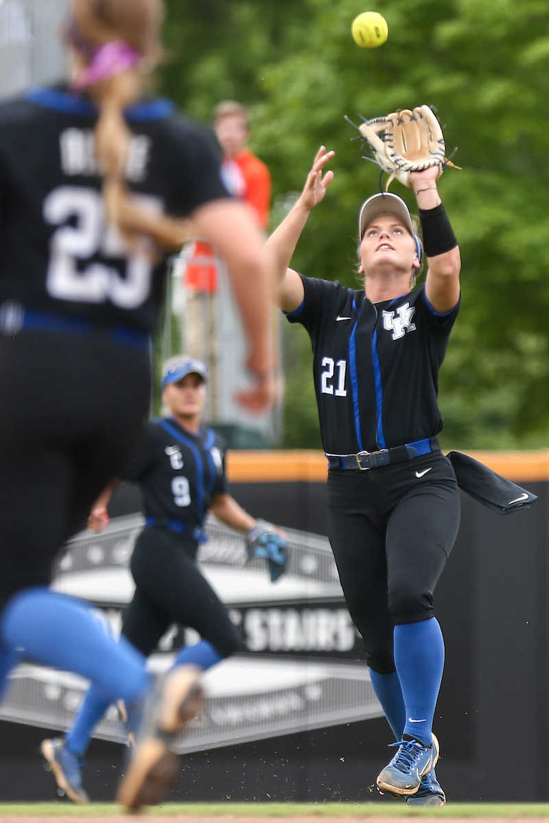 Erin Coffel.

Kentucky defeats Virginia Tech 5-4.

Photo by Grace Bradley | UK Athletics