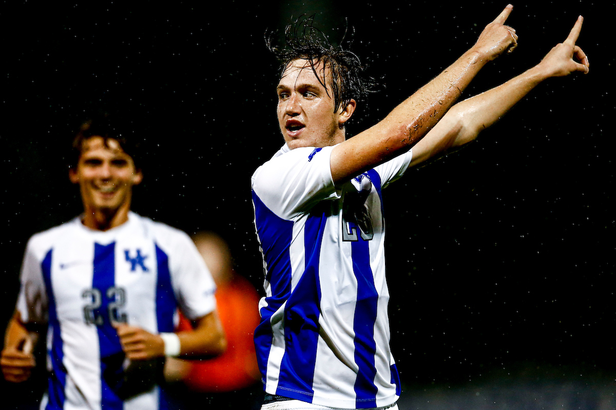 Colin Innes. 

Kentucky defeats Wright State University 7-1. 

Photo by Eddie Justice | UK Athletics