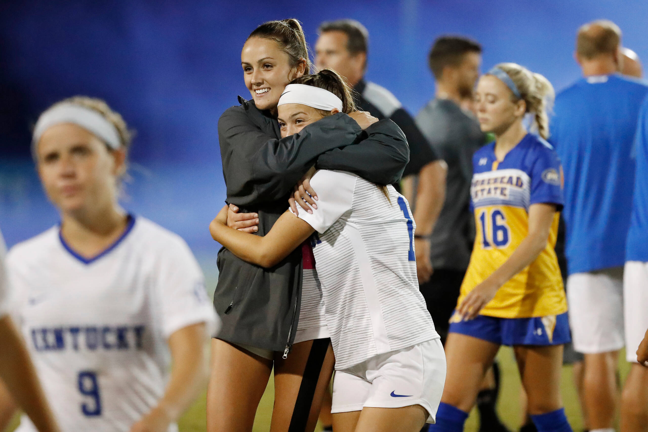 The Kentucky women's soccer team beat Morehead State 2-1.

Photo by Chet White | UK Athletics