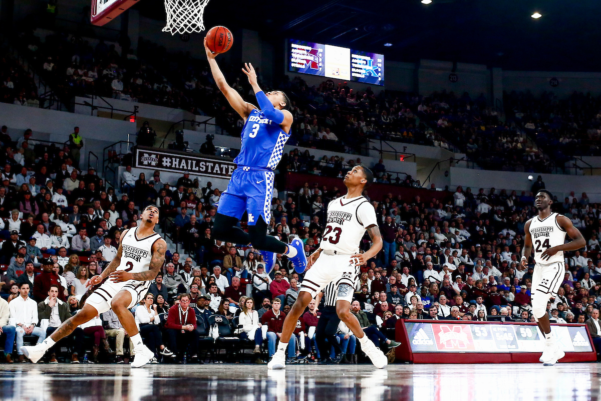Keldon Johnson.

Kentucky beat Mississippi State 71-67 at Humphrey Coliseum in Starkville, MS.

Photo by Chet White | UK Athletics