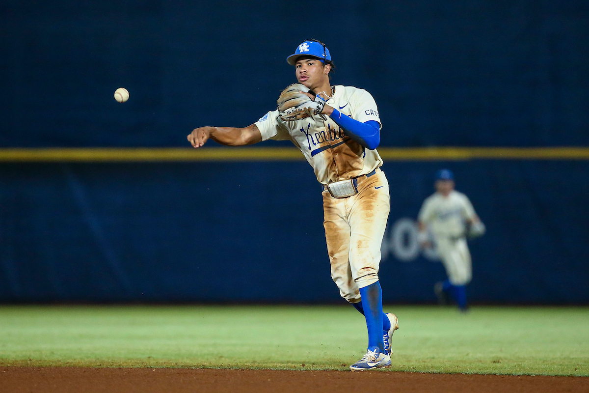 Daniel Harris IV.

Kentucky loses to Tennessee 2-12.

Photo by Sarah Caputi | UK Athletics