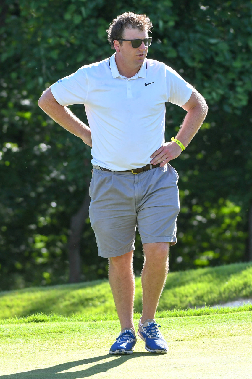 Ben Fuqua at the 2018 NCAA Men's Golf National Championship.