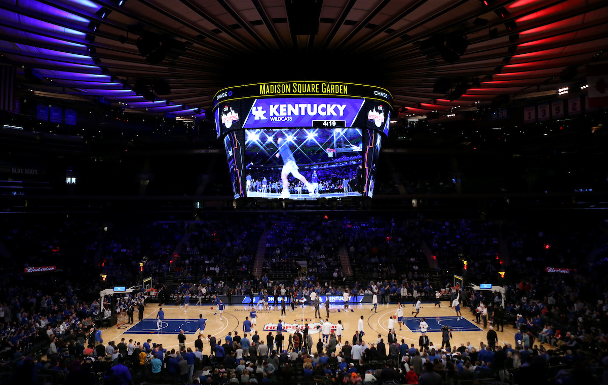 UK at Madison Square Garden. 

UK falls to Seton Hall 84-83. 


Photo By Barry Westerman | UK Athletics