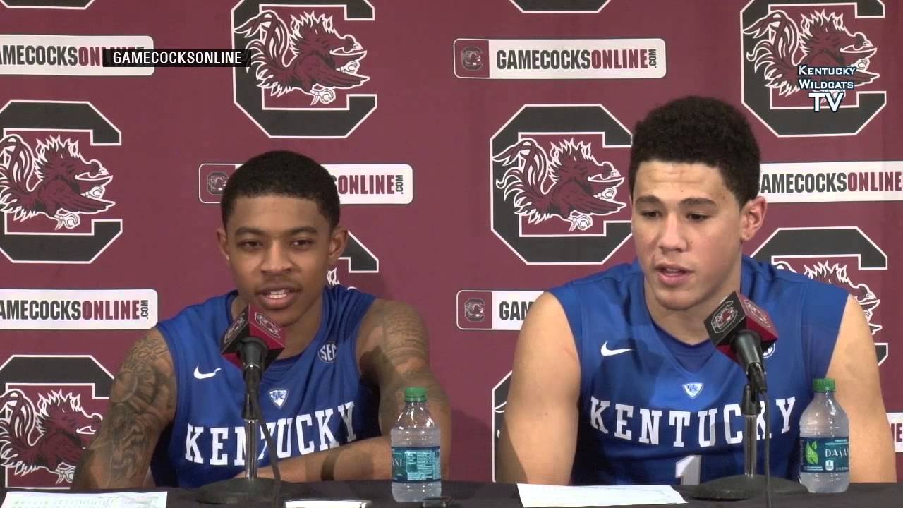 Kentucky Wildcats TV: Booker and Ulis - South Carolina Postgame