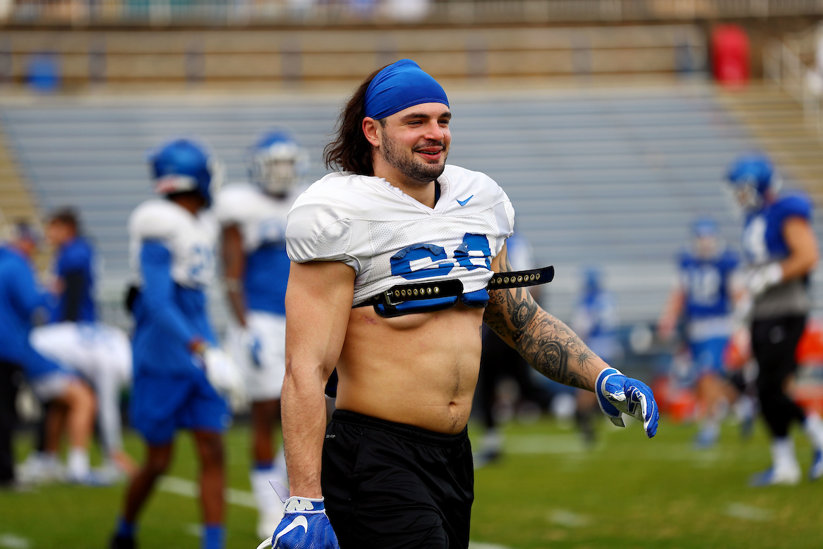Kash Daniel
Belk Bowl Practice 1

Photo by Britney Howard | Staff