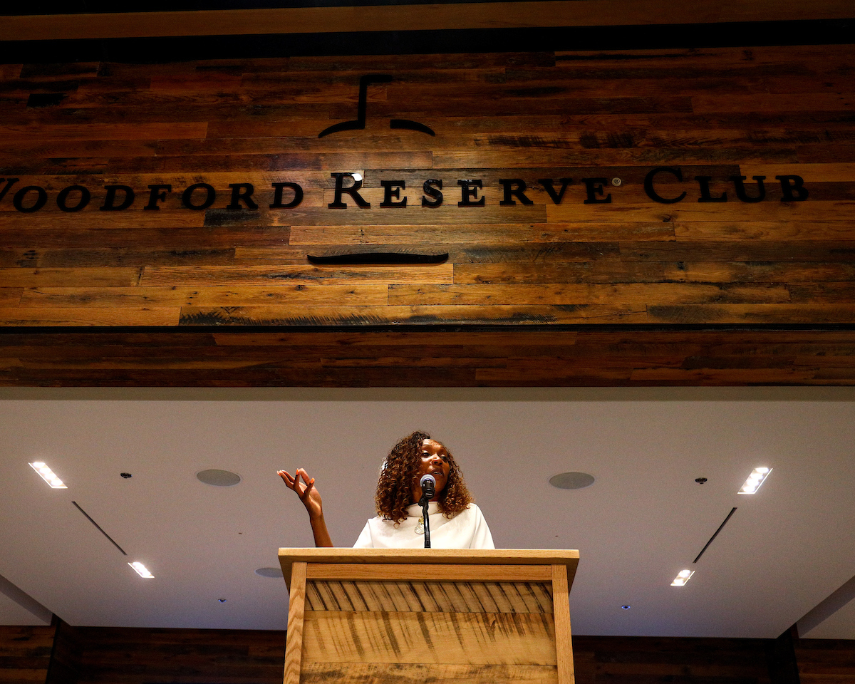 Kyra Elzy.

Elzy Era Luncheon.

Photo by Eddie Justice | UK Athletics
