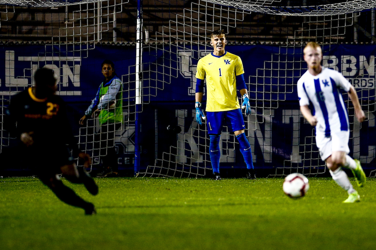 Jack Hudson. 

Kentucky defeats Wright State University 7-1. 

Photo by Eddie Justice | UK Athletics
