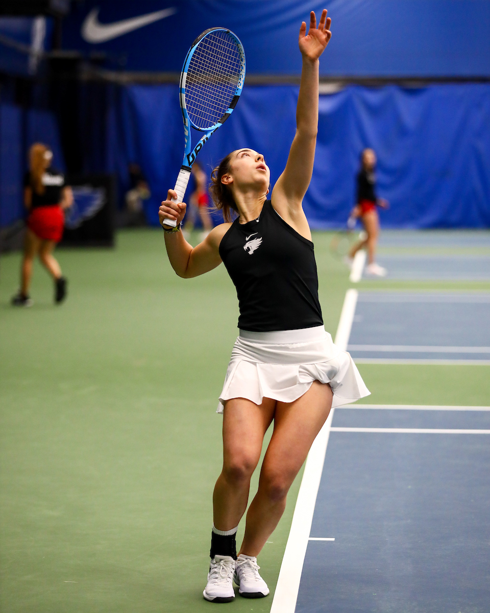 Maialen Morante. 

Kentucky beats Miami 7-0.

Photo by Eddie Justice | UK Athletics