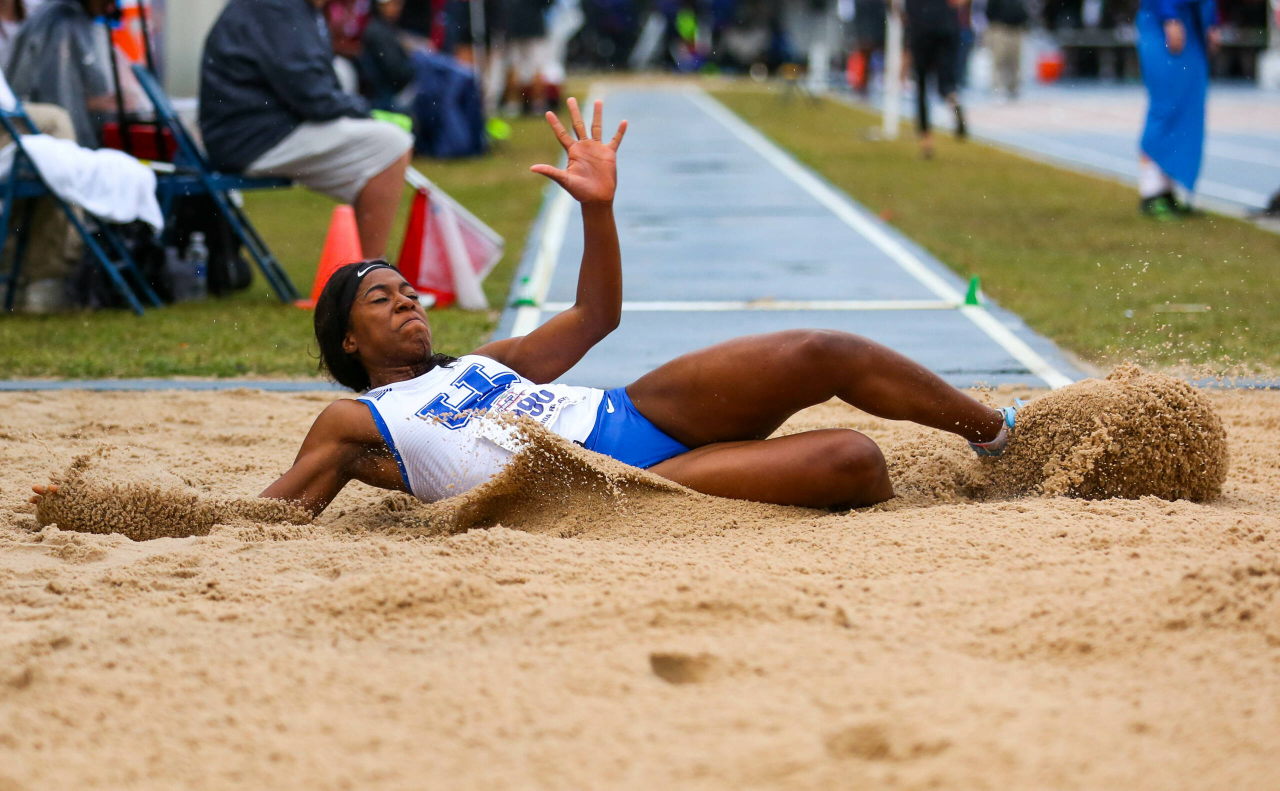 The Kentucky Wildcats compete in the Florida Relays on Friday, March 30, 2018 in Gainesville, Fla. (Photo by Matt Stamey)  