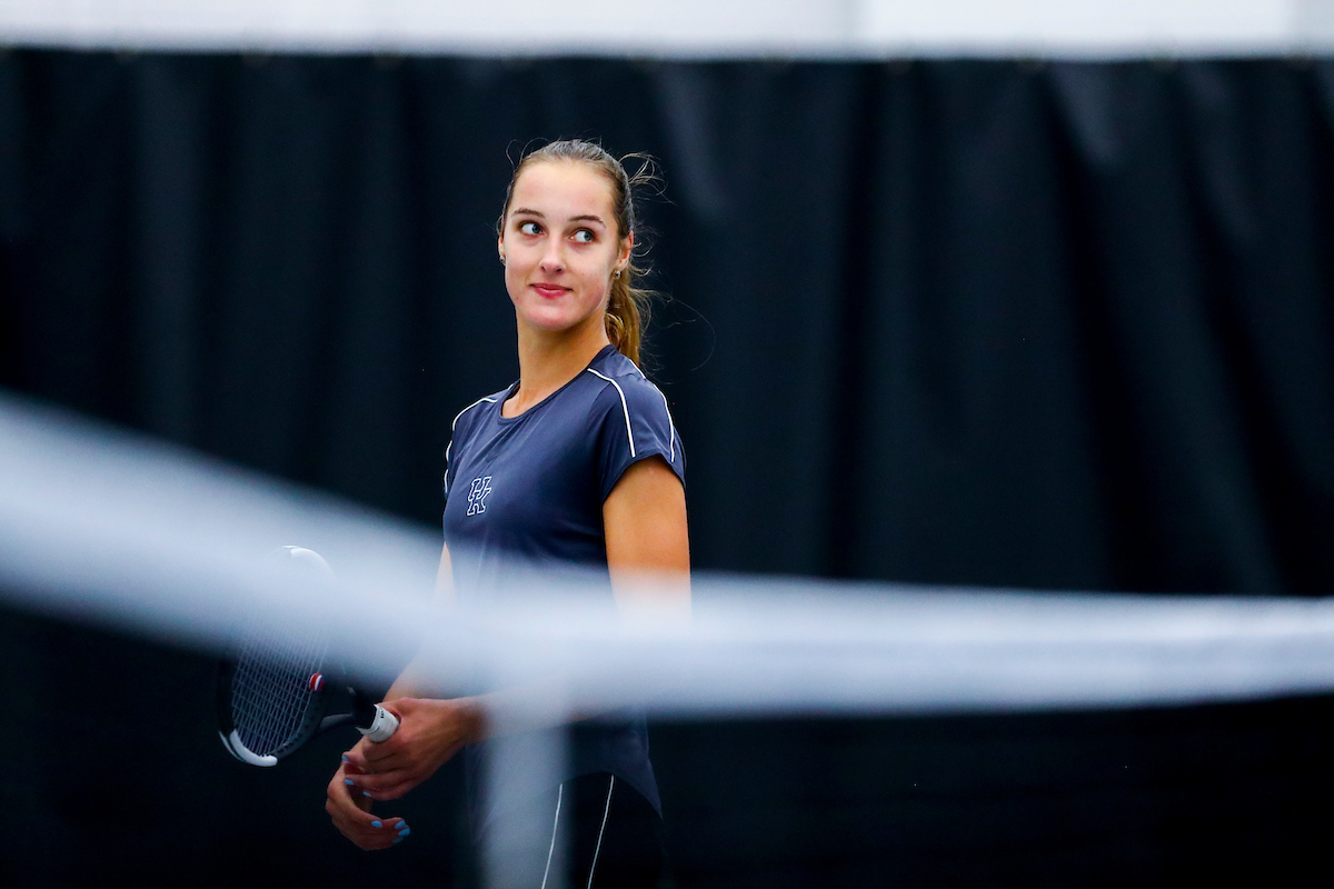 Diana Tkachenko.

Kentucky competes in the second day of the Kentucky Invite.

Photo by Hannah Phillips | UK Athletics