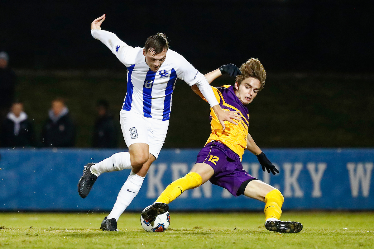 Marcel Meinzer.

Men's soccer beat Lipscomb 2-1.

Photo by Chet White | UK Athletics