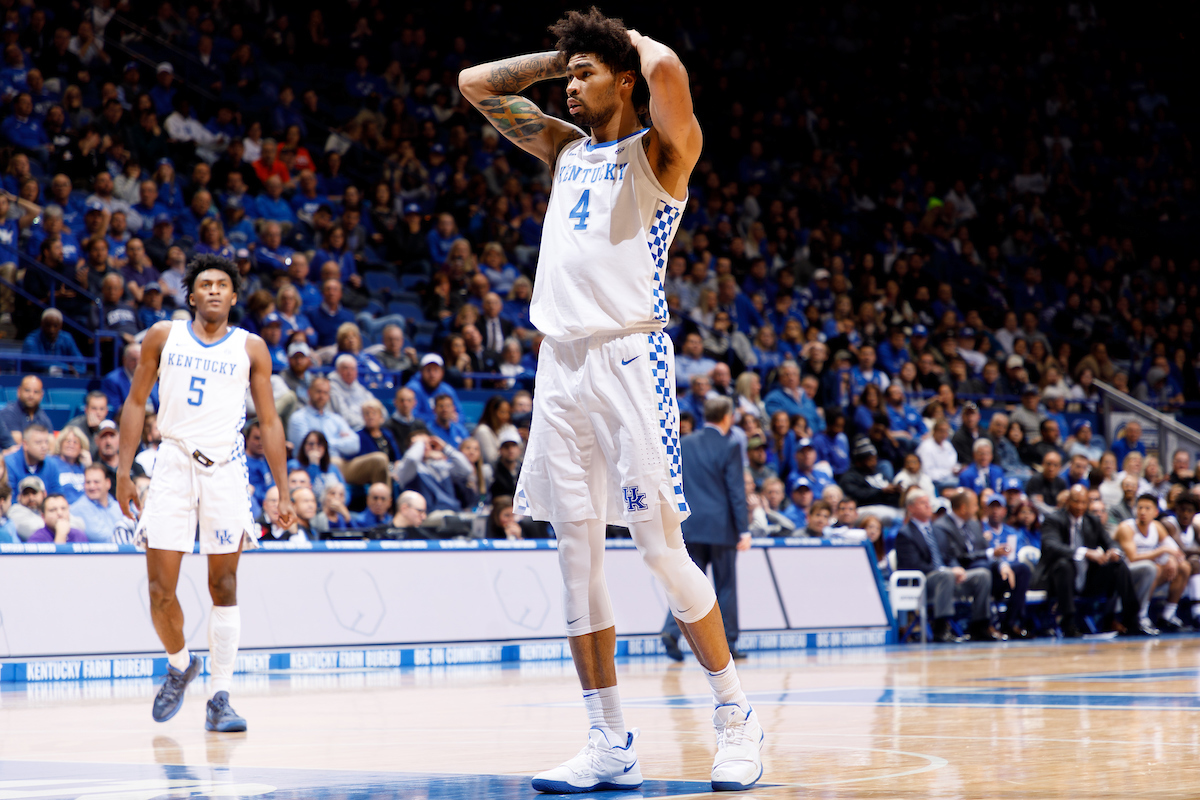 Nick Richards.

UK falls to Evansville 67-64.


Photo by Elliott Hess | UK Athletics