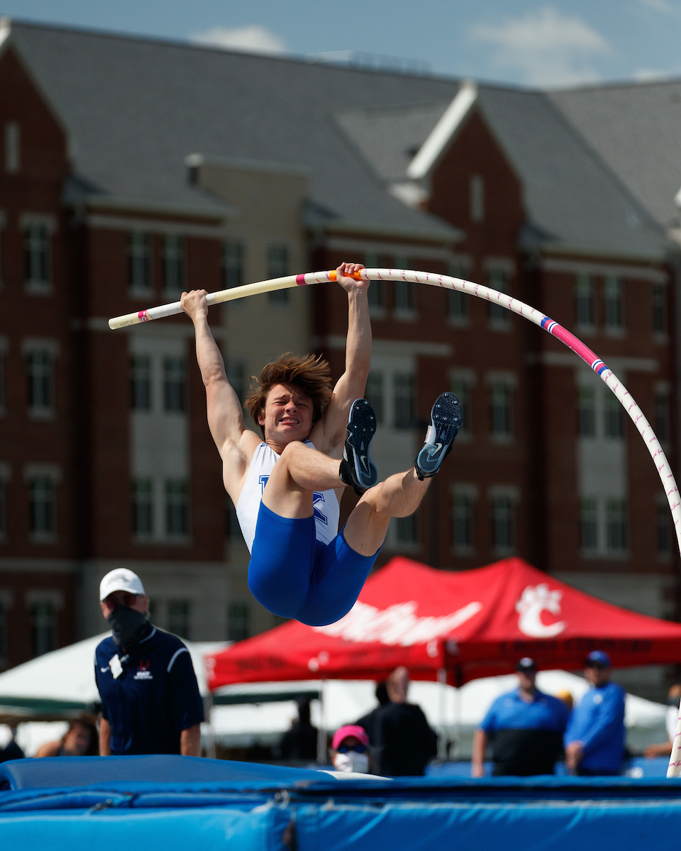 Lincoln Young.

Day one of the Kentucky Invitational.

Photo by Elliott Hess | UK Athletics