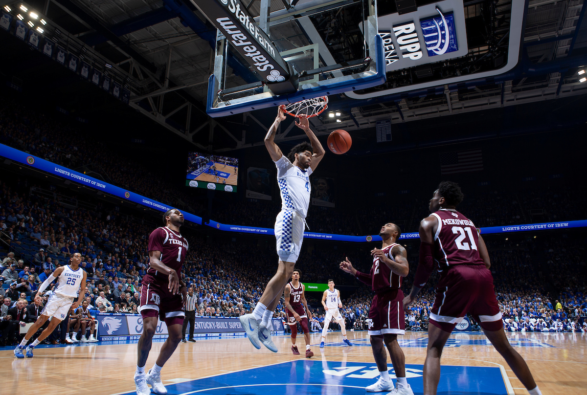 Nick Richards. 

Kentucky beat Texas A&M 85-74 on Tuesday, January 8, 2019.


Photo By Barry Westerman | UK Athletics