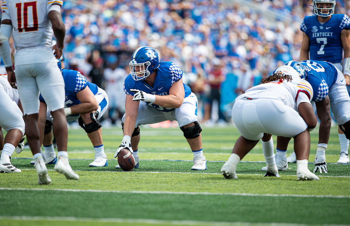 Luke Fortner

UK defeats ULM 45-10 

Photo By Jacob Noger | UK Football