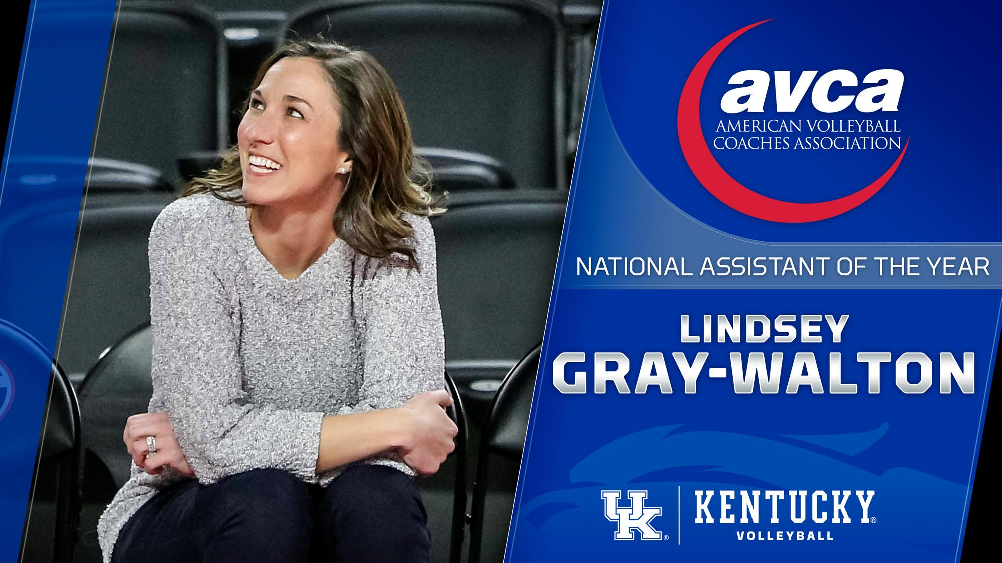 Lindsey Gray-Walton Named National Assistant of the Year