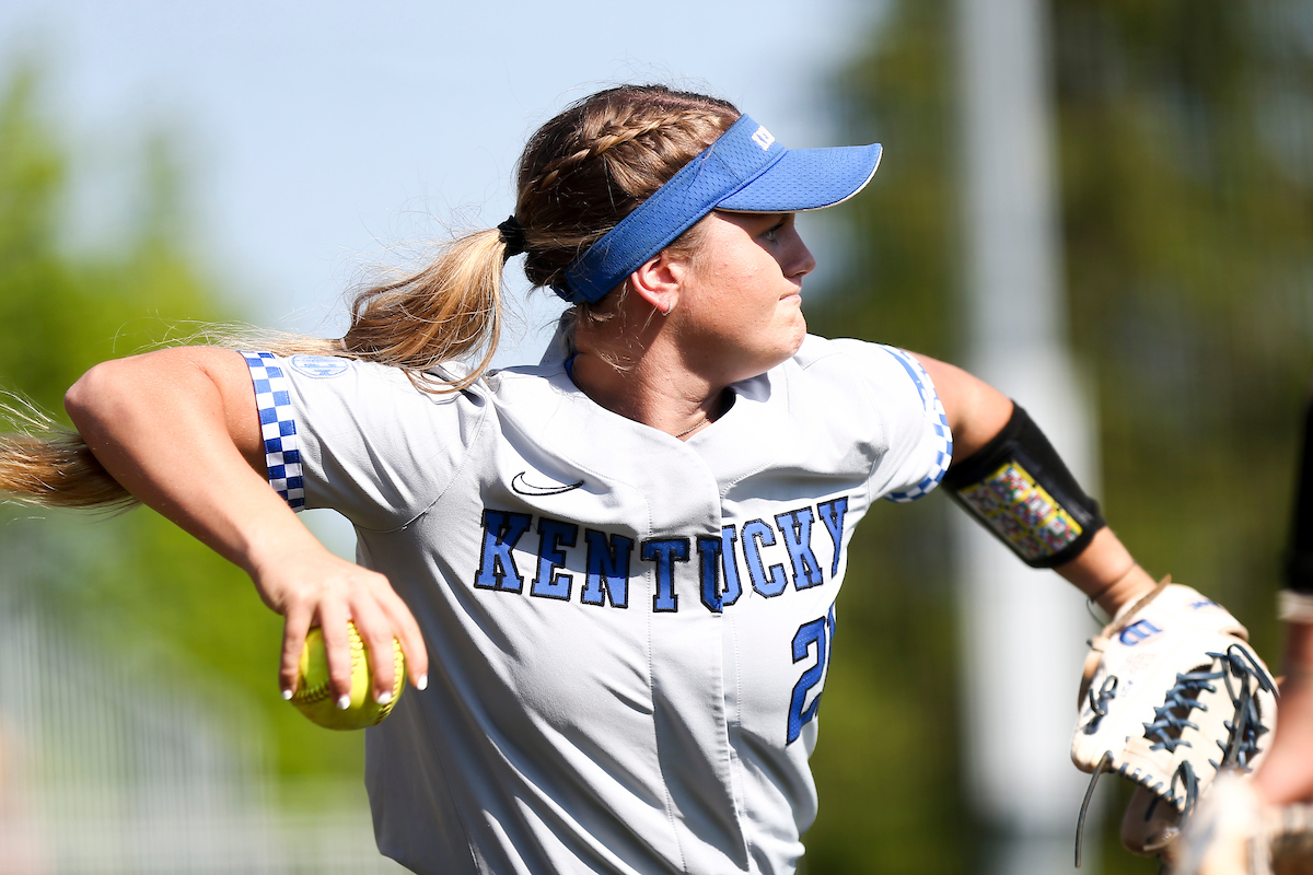 Erin Coffel.

Kentucky defeats Miami of Ohio 15-1.

Photo by Grace Bradley | UK Athletics