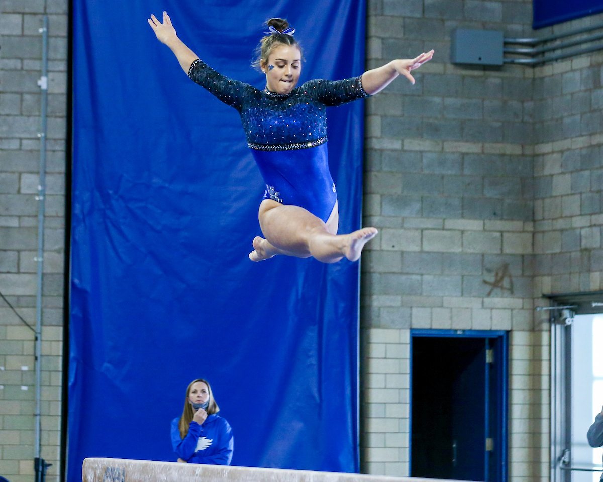Lila Smith.

2021-22 Blue-White Meet.

Photo by Sarah Caputi | UK Athletics