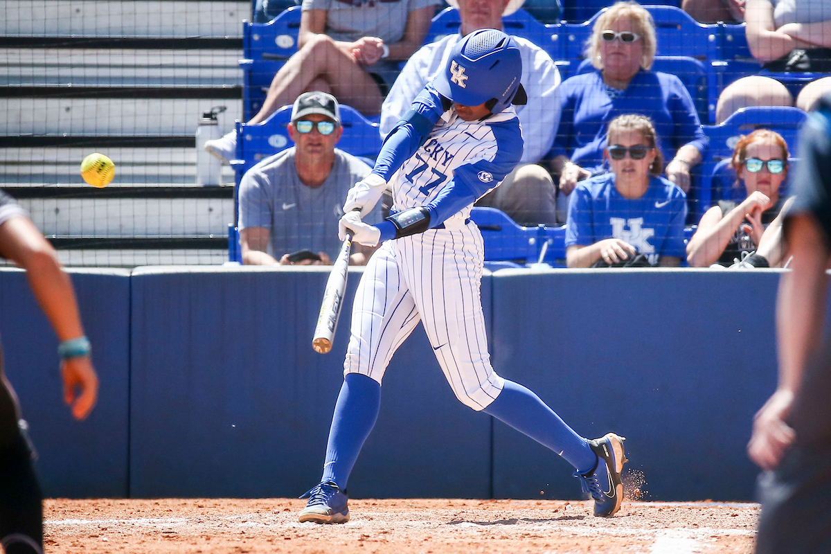 Meeko Harrison.

Kentucky defeats Mississippi State 9-5.

Photo by Sarah Caputi | UK Athletics