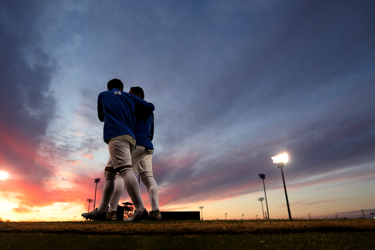 Men's soccer beats Portland, 4-0.

Photo by Quinn Foster | UK Athletics