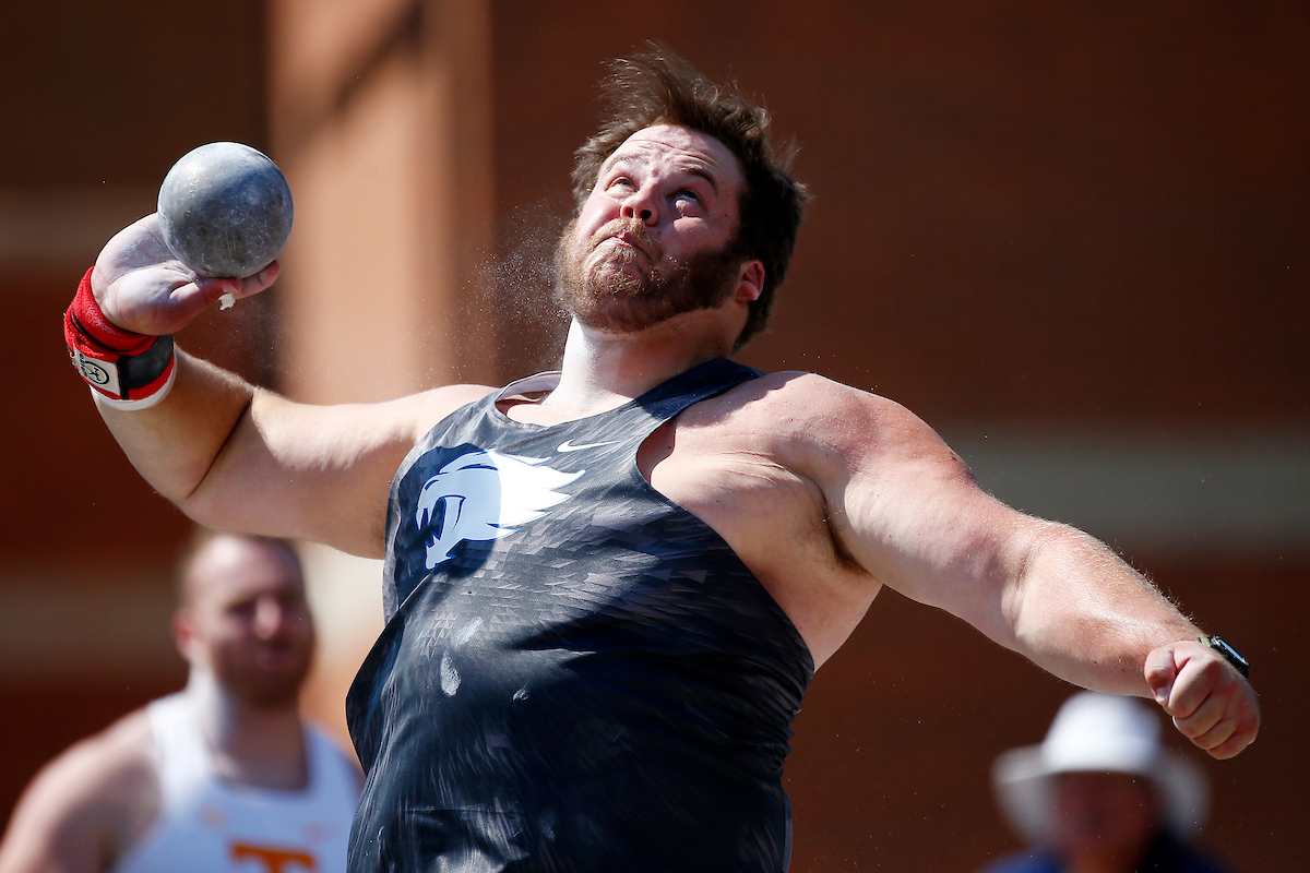 Nikolas Huffman.

Day two of the 2018 SEC Outdoor Track and Field Championships on Saturday, May 12, 2018, at Tom Black Track in Knoxville, TN.

Photo by Chet White | UK Athletics