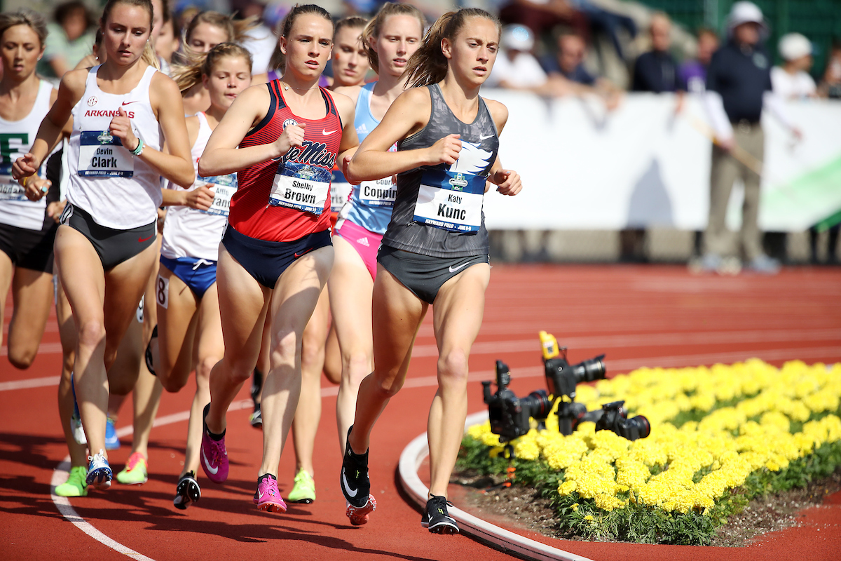 Katy Kunc.

Day two of the NCAA Track and Field Outdoor National Championships. Eugene, Oregon. Thursday, June 7, 2018.

Photo by Chet White | UK Athletics