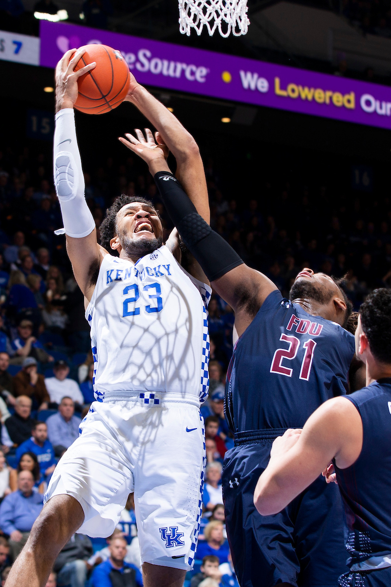 EJ Montgomery.

Kentucky beat Fairleigh Dickinson.

Photo by Chet White | UK Athletics