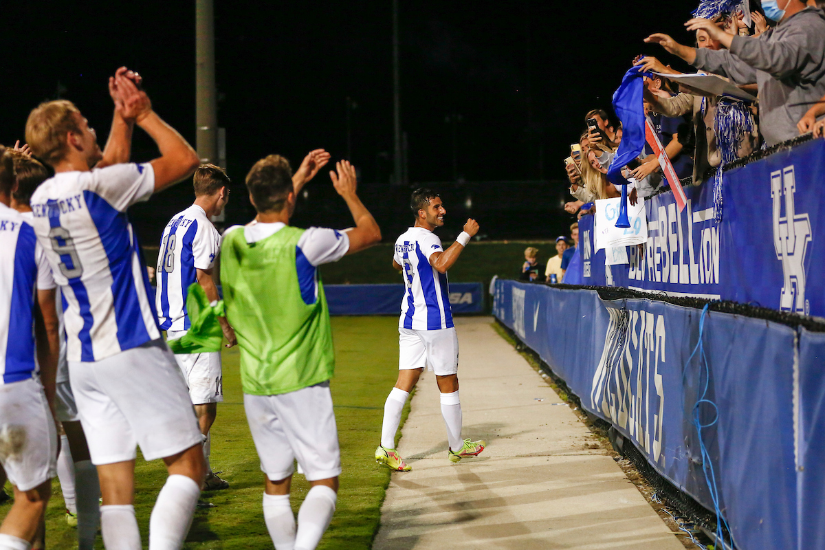 Team.

Kentucky beats Notre Dame 1-0.

Photo by Grace Bradley | UK Athletics