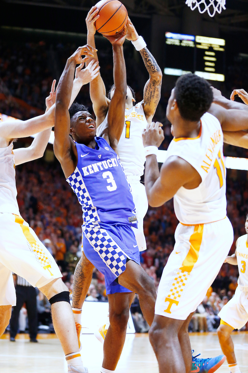 Hamidou Diallo.

The University of Kentucky men's basketball team falls to Tennessee 76-65 on Saturday, January 6, 2018, at Thompson-Boling Arena in Knoxville, TN.

Photo by Chet White | UK Athletics