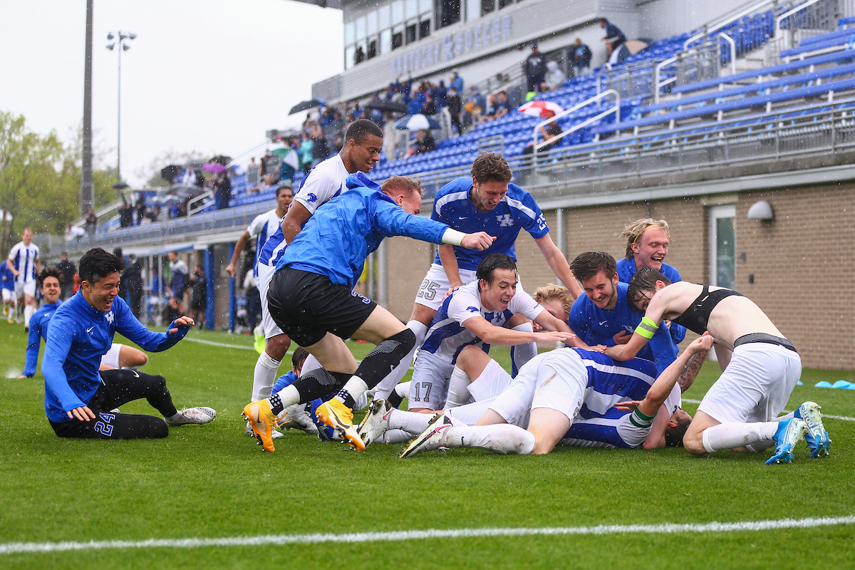 Team.

Kentucky beats Old Dominion 2-1.

Photo by Grace Bradley | UK Athletics