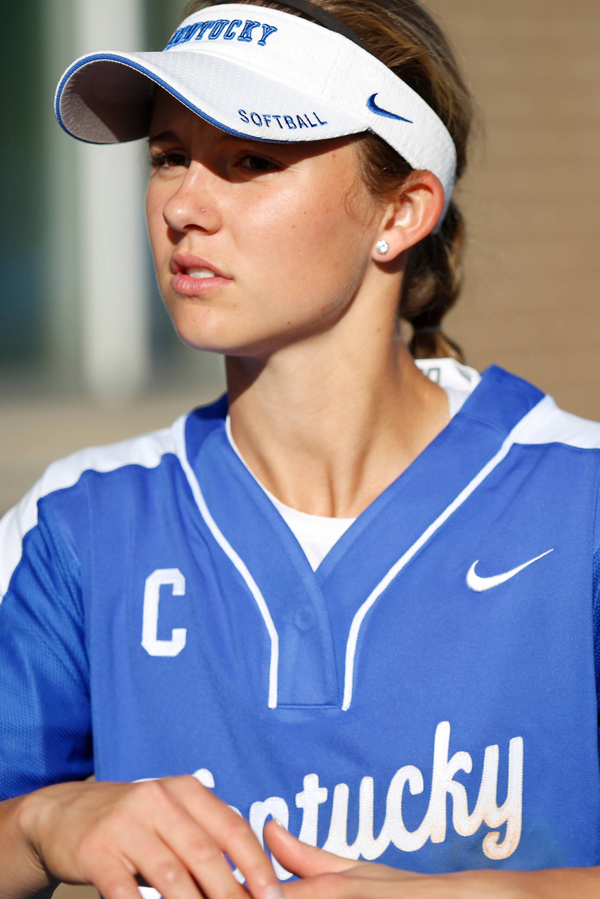 Katie Reed.

University of Kentucky softball vs. Auburn on Senior Day. Game 1.

Photo by Quinn Foster | UK Athletics