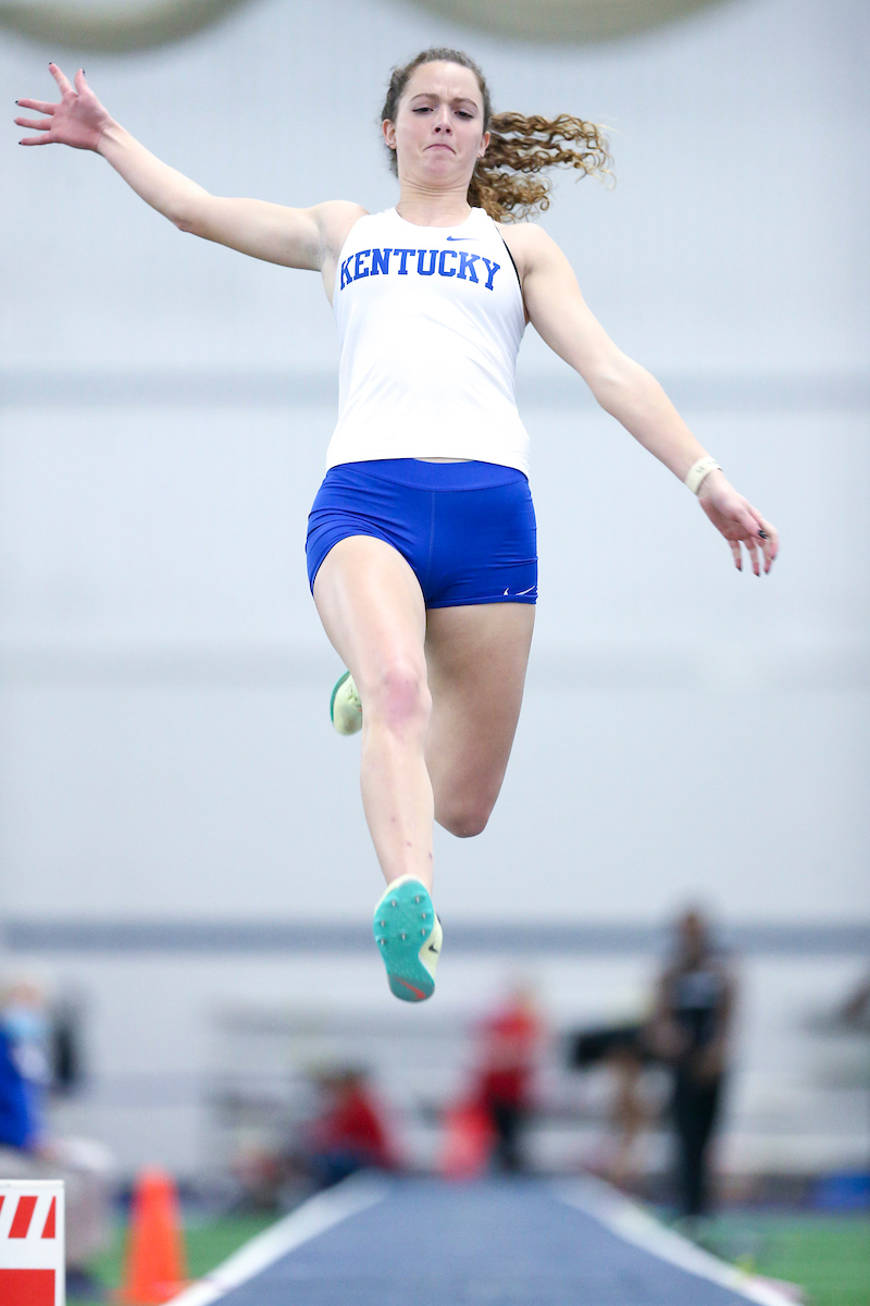 Meg Wilson.

Jim Green Track Invitational.

Photo by Grace Bradley | UK Athletics