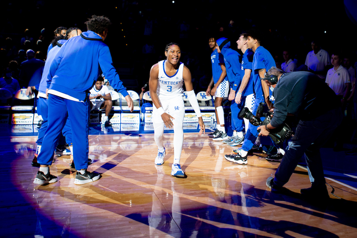 TyTy Washington Jr. 

Kentucky beat Ohio University 77-59.

Photo By Barry Westerman | UK Athletics