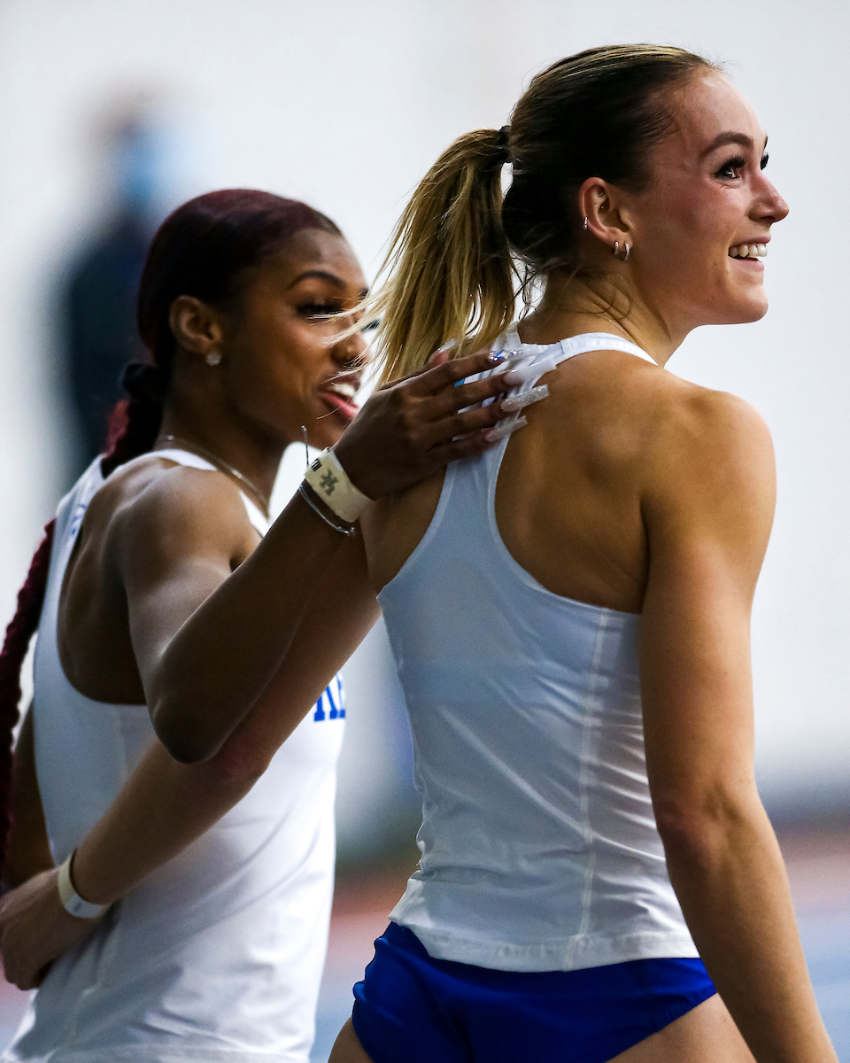 Celebration.

Day One of the Jim Green Invitational.

Photo by Eddie Justice | UK Athletics