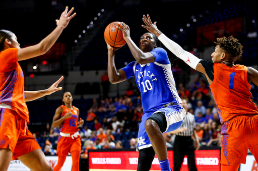 Rhyne Howard. 

Kentucky Beat Florida 65-45. 

Photo by Eddie Justice | UK Athletics