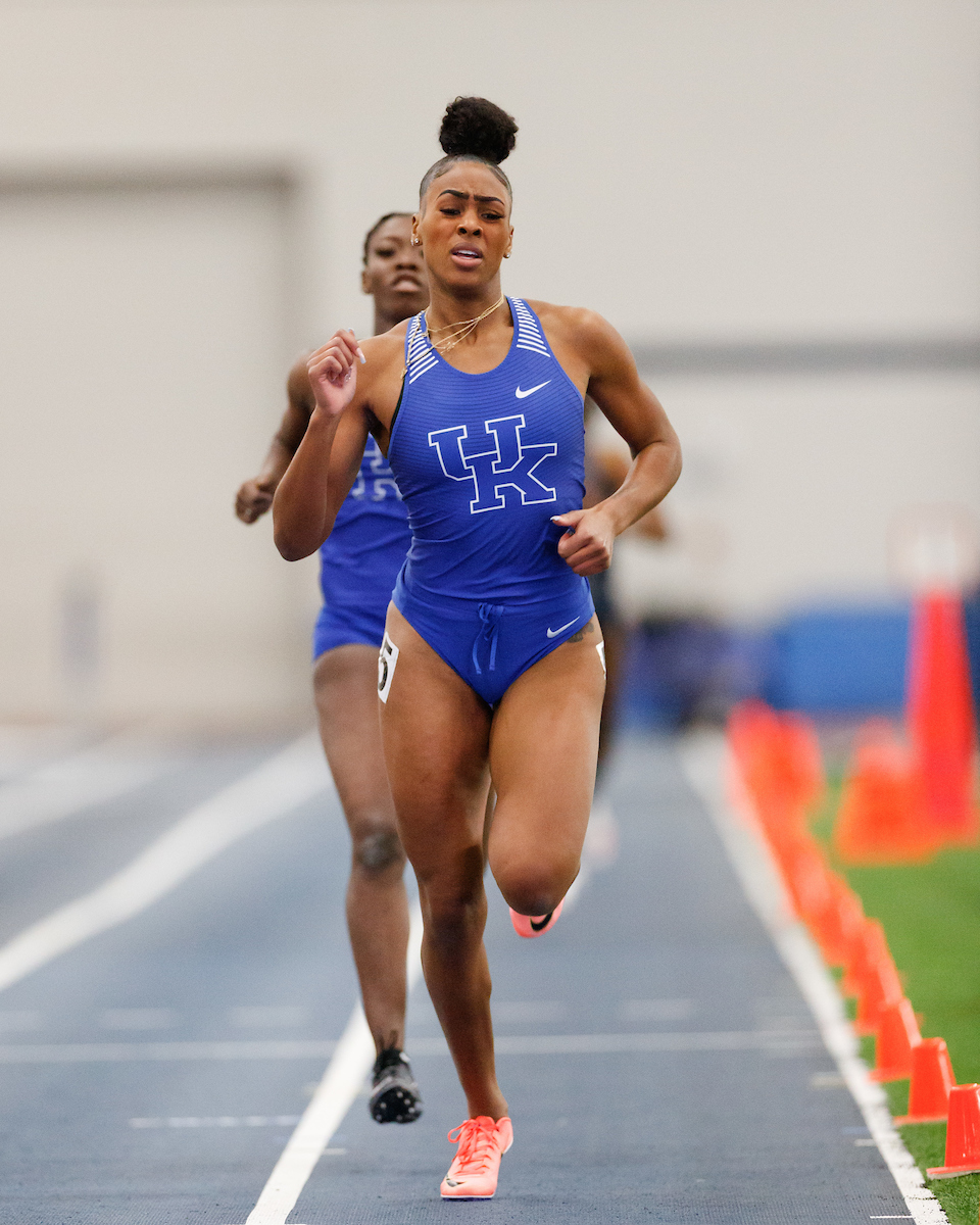 ALEXIS HOLMES.

Day two of the McCravy-Green Invitational in Lexington, Ky.

Photo by Elliott Hess | UK Athletics