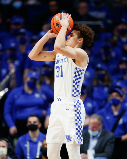 Kellan Grady.

Kentucky beat Albany 86-61.

Photo by Elliott Hess | UK Athletics