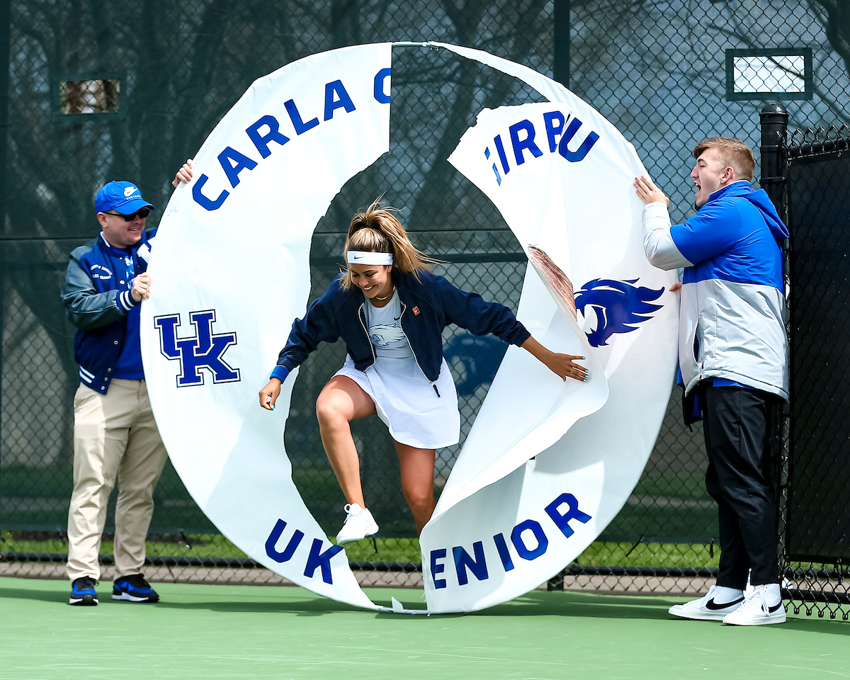 Senior Day.

Kentucky vs Mississippi State women’s tennis.

Photo by Eddie Justice | UK Athletics