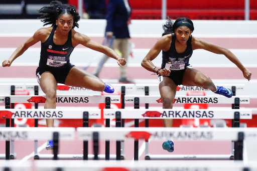 Masai Russell.

Day one of the 2019 SEC Indoor Track and Field Championships.

Photo by Chet White | UK Athletics