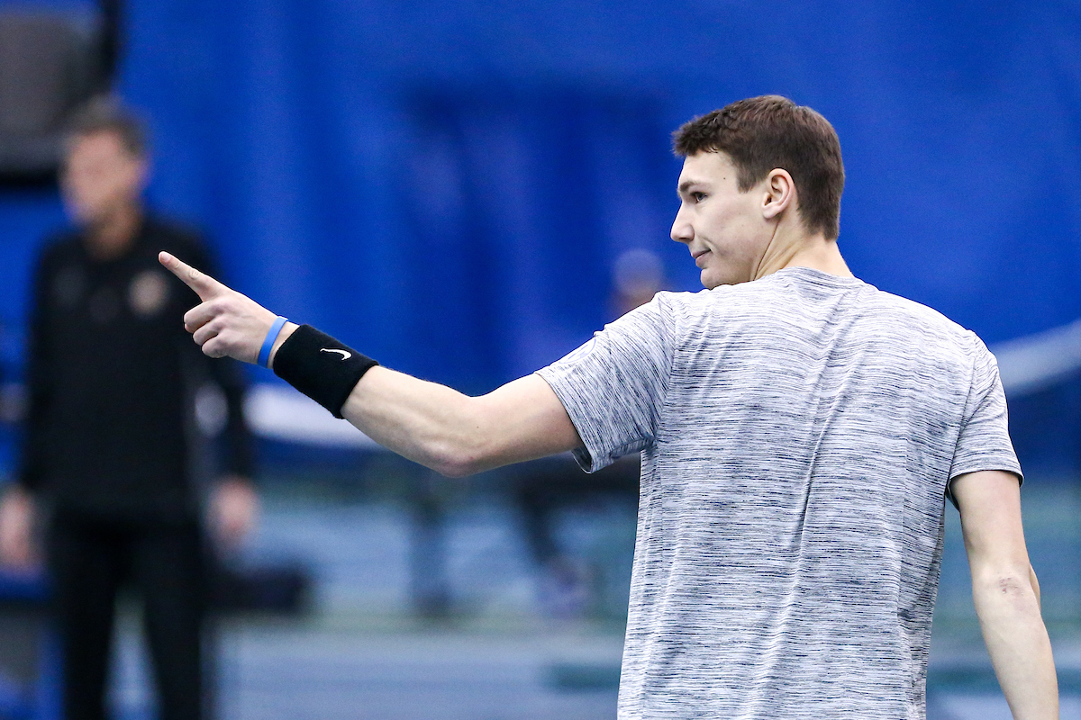 Cesar Bourgois. 

Kentucky beat NKU 4-0. 

Photo by Eddie Justice | UK Athletics