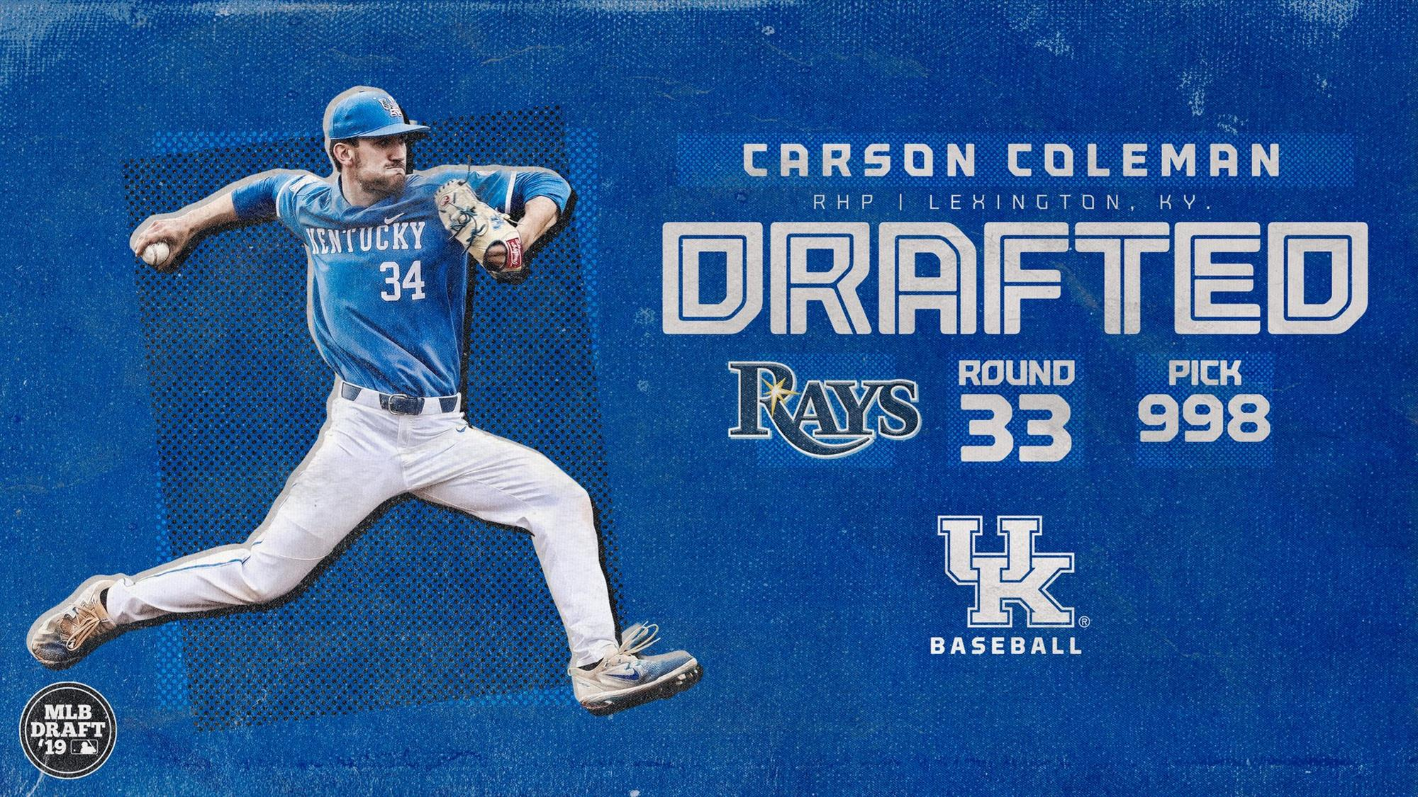 Carson Coleman and Ryan Shinn Selected in 2019 MLB Draft