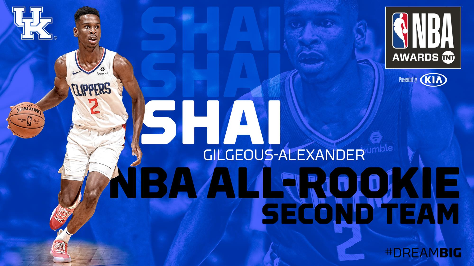 Gilgeous-Alexander Named to NBA All-Rookie Second Team