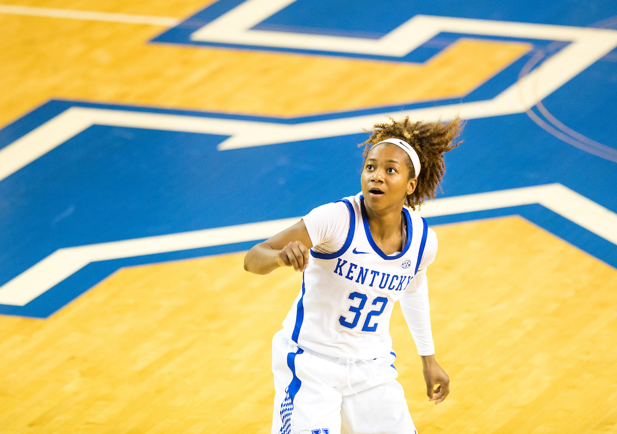 Jaida Roper

UK women's basketball beats Morehead State. 

Photo by Maddie Baker  | UK Athletics